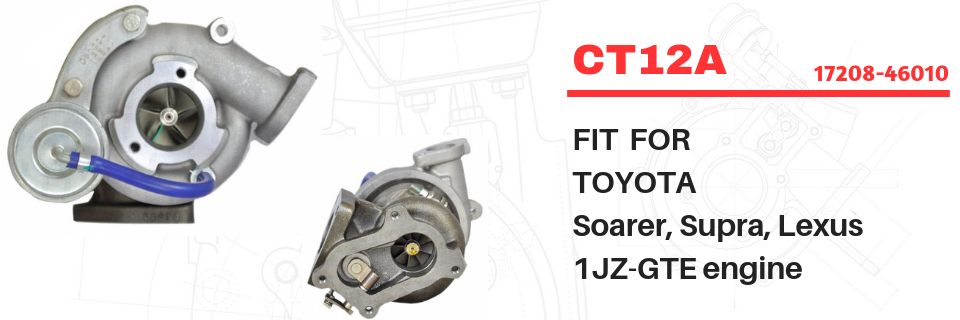 CT12A 17208-46010 Turbocharger