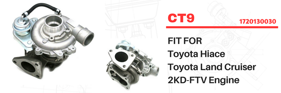 CT9 Turbocharger 1720130030