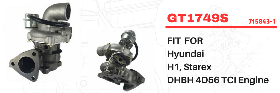 GT1749S Turbocharger 715843-1