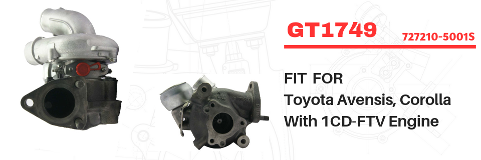 GT1749V 727210-5001S Turbocharger