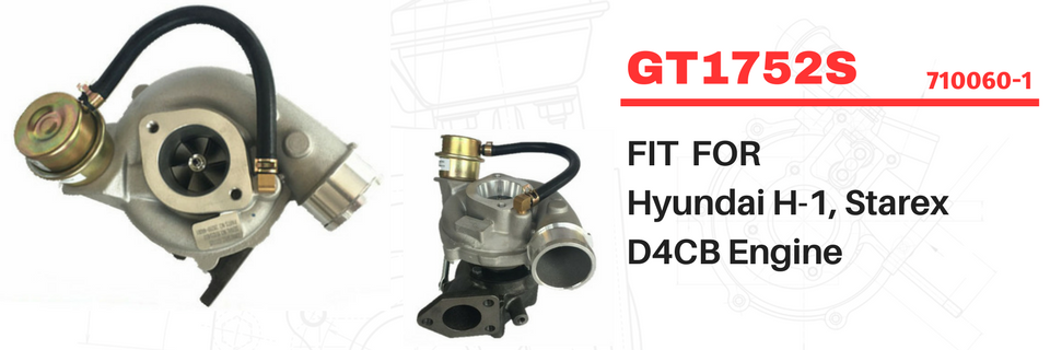 GT1752S Turbocharger 710060-1