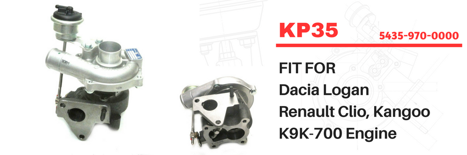 KP35 Turbocharger 5435-970-0000