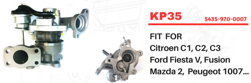 KP35 Turbocharger 5435-970-0007
