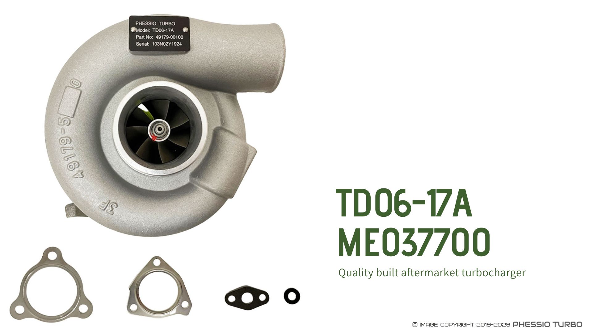 ME037700 Turbo TD06-17A 49179-00100
