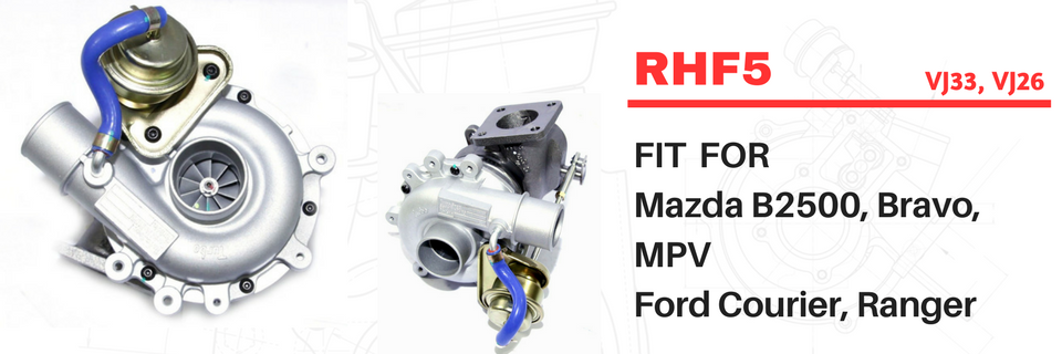 RHF5 VJ33 Turbocharger