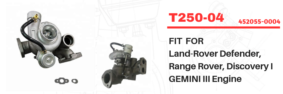 T250-04 452055-0004 Turbocharger